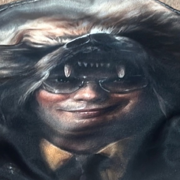 5for$10 The office face mask adjustable Dwight Schrute, in animal costume - Picture 2 of 2